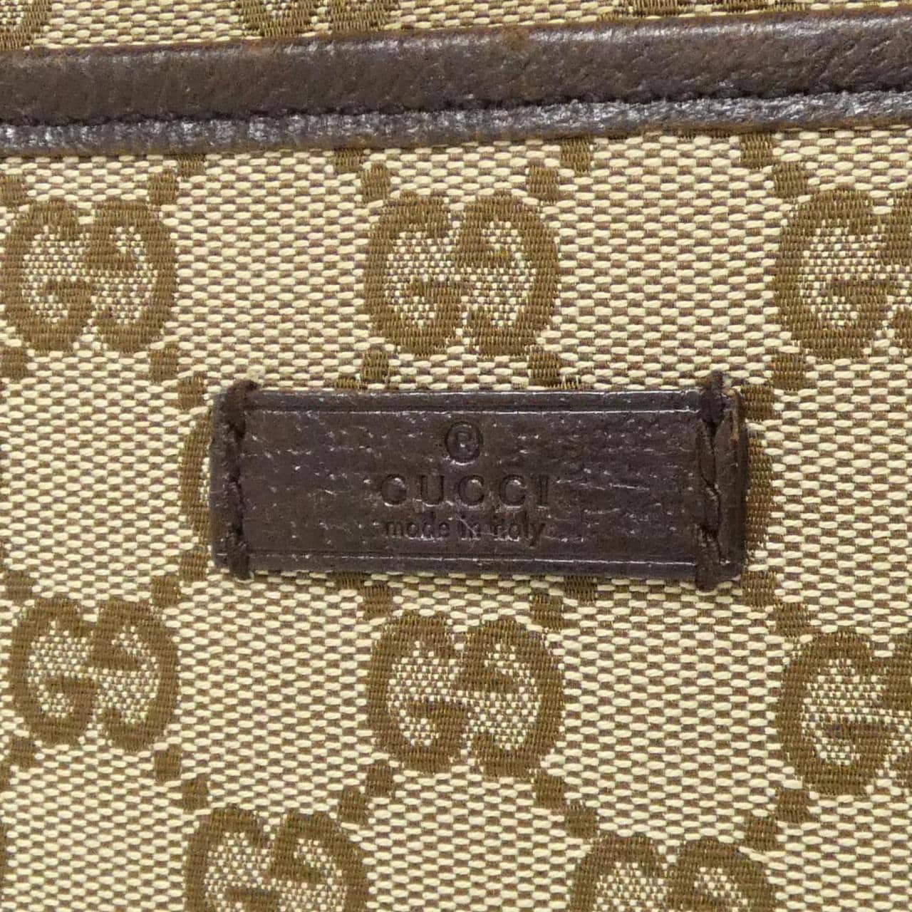 GUCCI 122793 Shoulder Bag Canvas Beige Canvas Rank B - Thumbnail 4