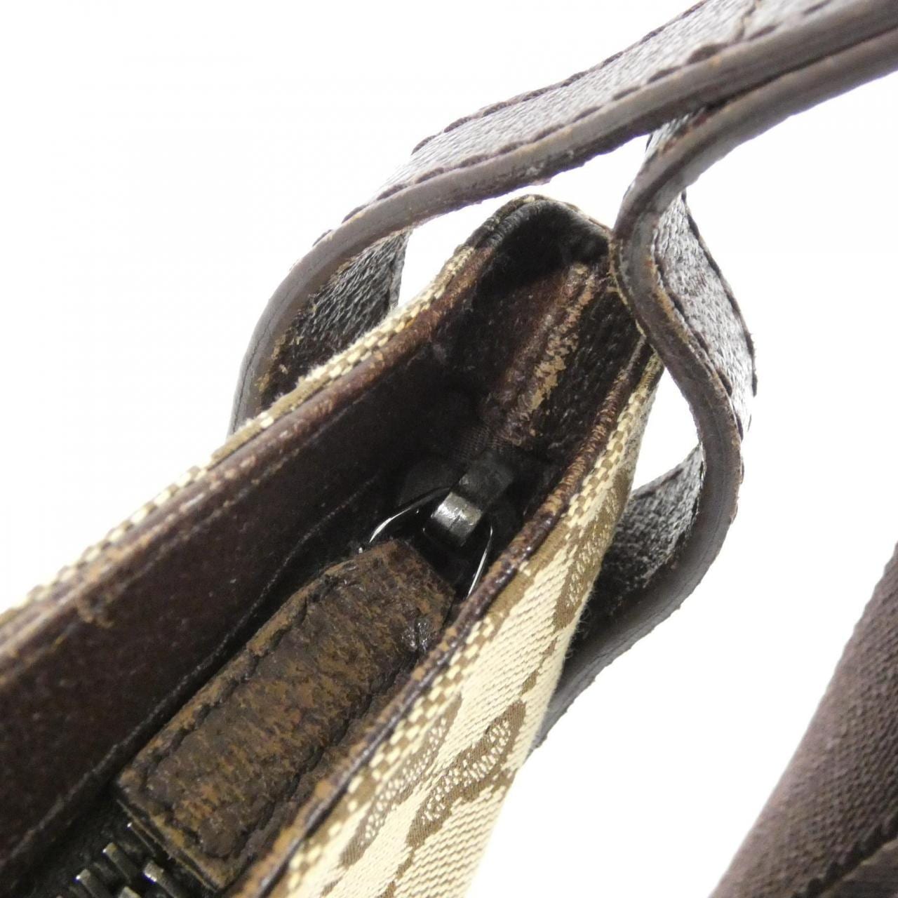 GUCCI 122793 Shoulder Bag Canvas Beige Canvas Rank B - Thumbnail 7