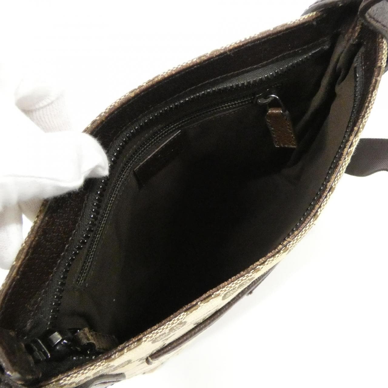 GUCCI 122793 Shoulder Bag Canvas Beige Canvas Rank B - Thumbnail 10