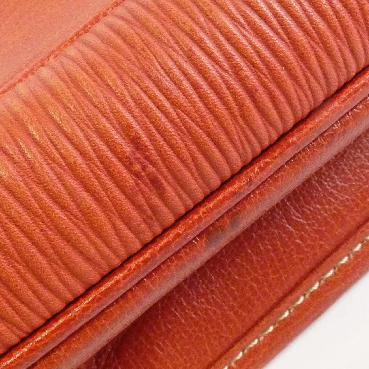 LOEWE Shoulder Leather 紅色 皮革 中古品B - 縮圖 5