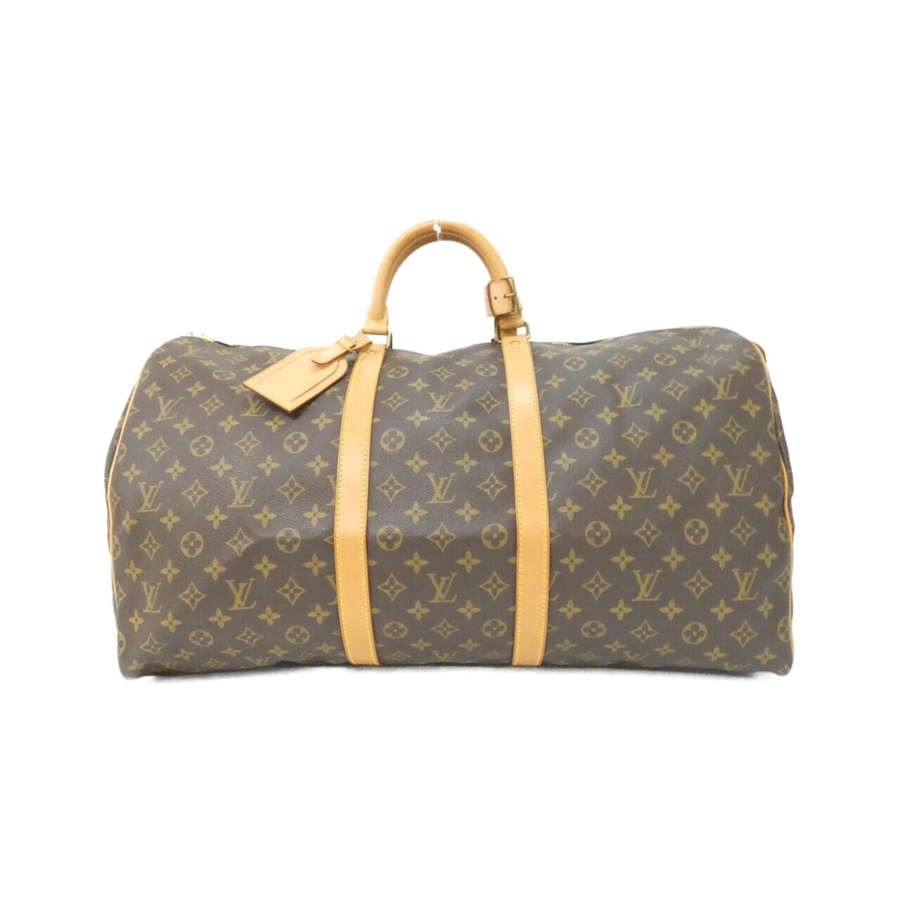 LOUIS VUITTON Keepall M41424 Boston Bag Monogram 黑色