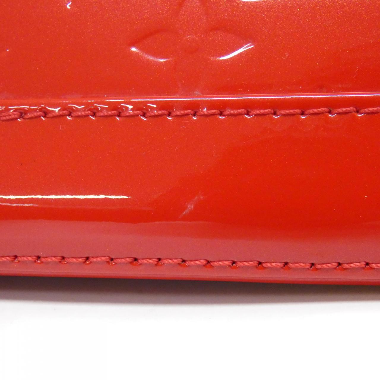 LOUIS VUITTON Alma M90174 Bag Vernis 黑色 Vernis 中古品A - 縮圖 6