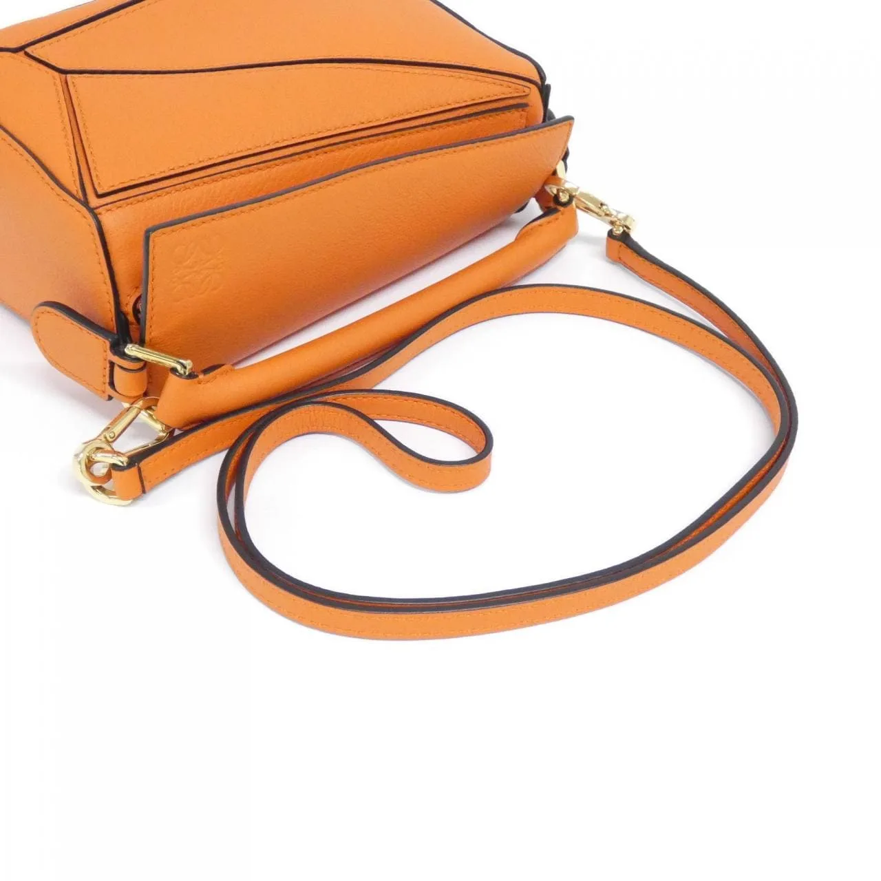 LOEWE Puzzle 322 30 U95 Handbag 黑色 新品 - 縮圖 6