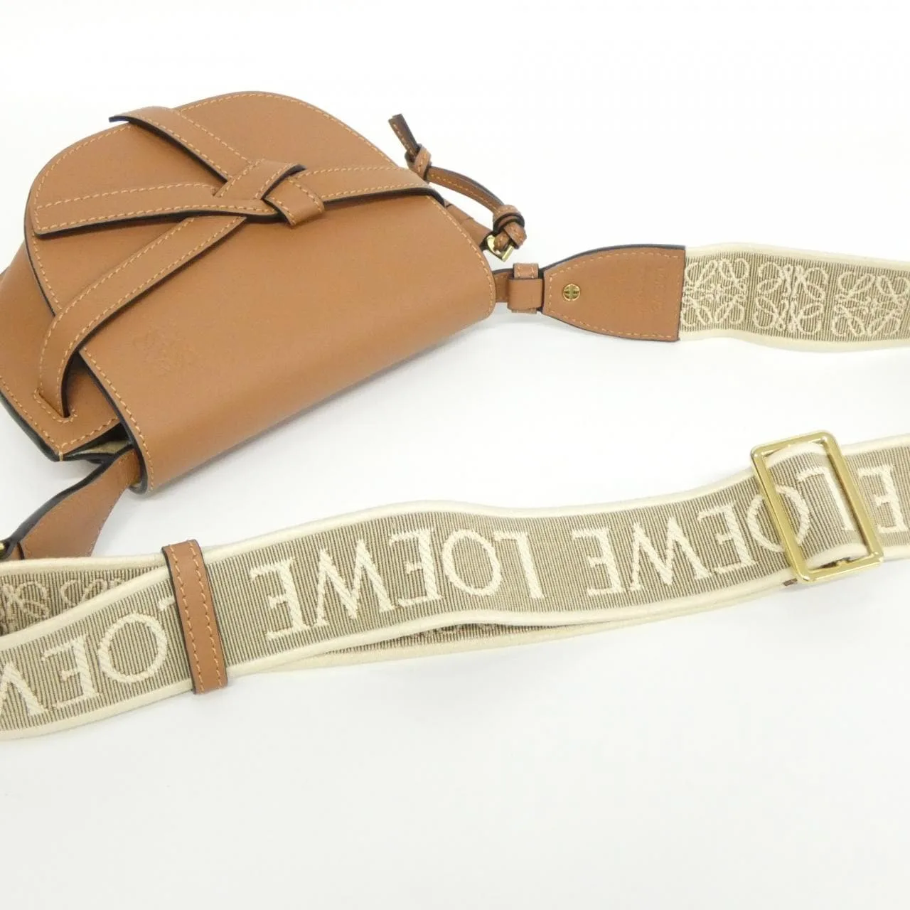 LOEWE Gate A650N46X13 Shoulder 黑色 新品 - 縮圖 5