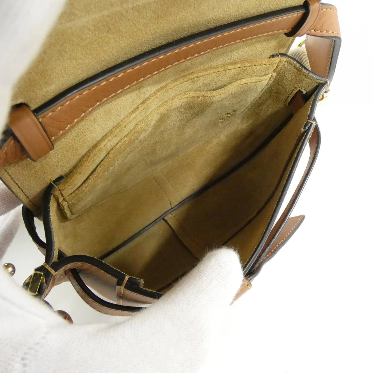 LOEWE Gate A650N46X13 Shoulder 黑色 新品 - 縮圖 7