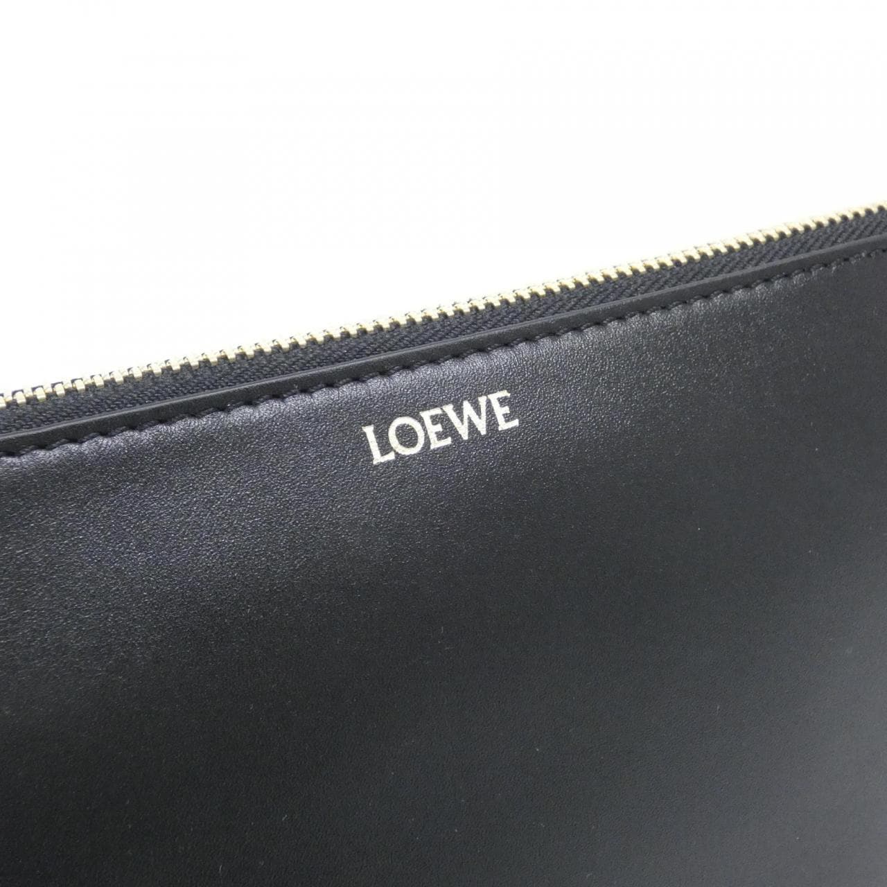 LOEWE CEM1KNPX01 Pouch Black - Thumbnail 4