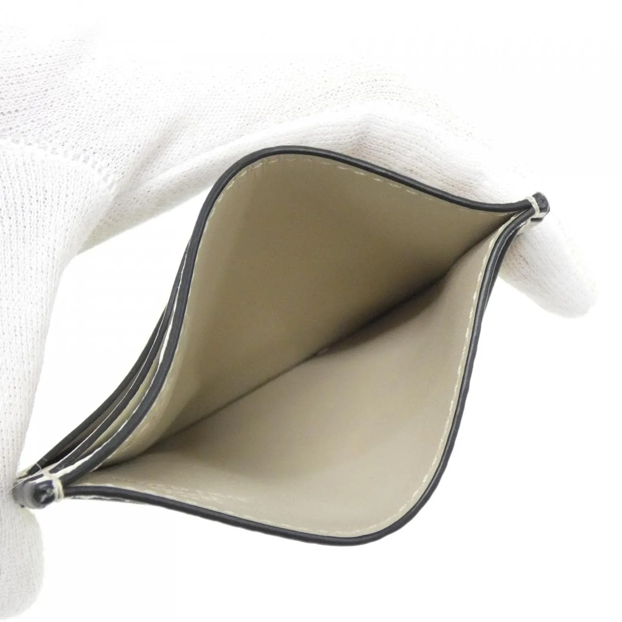 LOEWE Puzzle C510V33X05 Card Holder Black New - Thumbnail 4