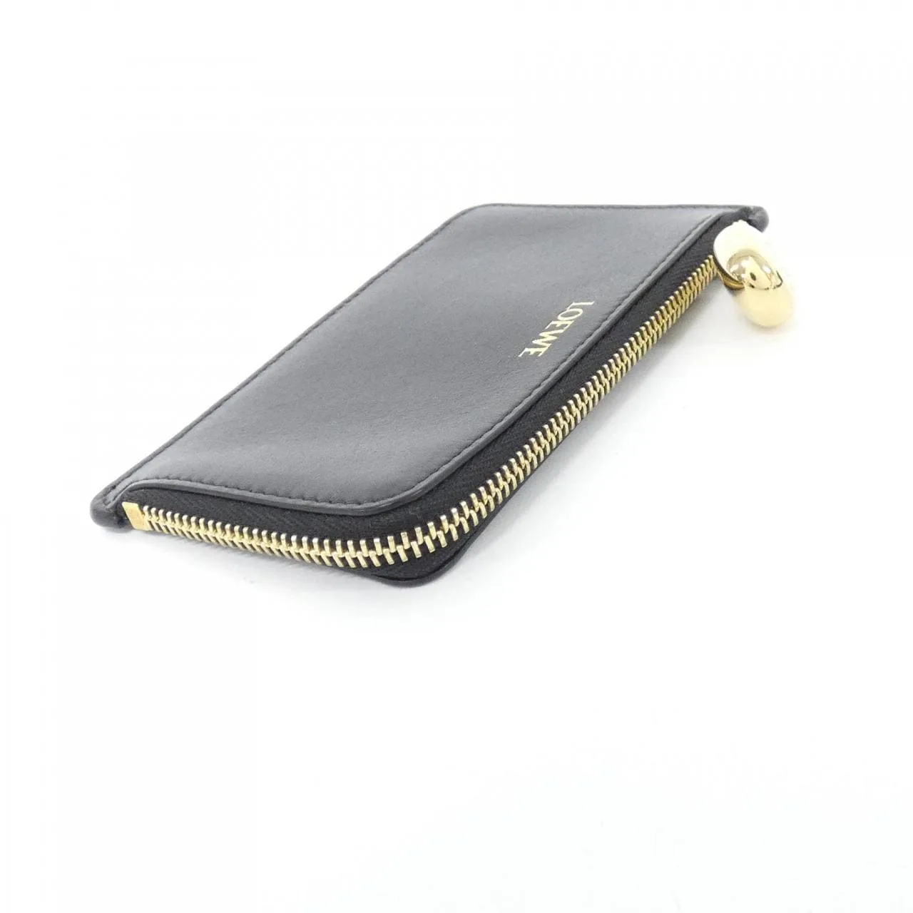 LOEWE CANBZ40X01 Coin Case Black New - Thumbnail 3