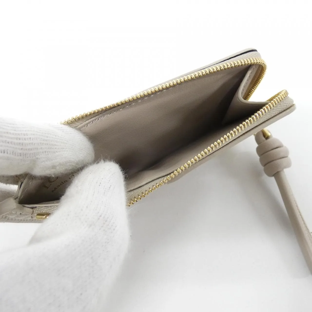 LOEWE CEM1Z40X04 Coin Case Black New - Thumbnail 5