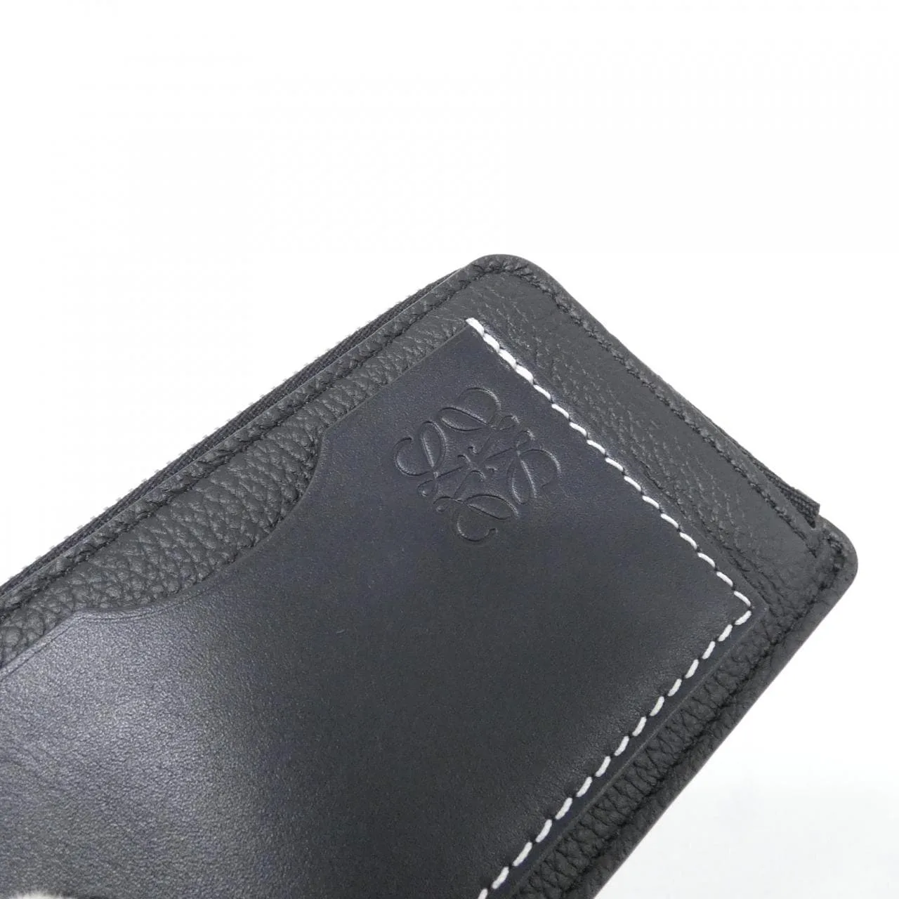 LOEWE C660Z40X07 Coin Case Black New - Thumbnail 4