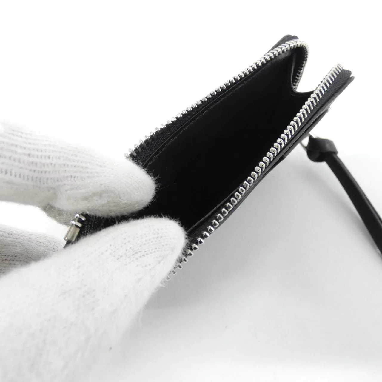 LOEWE C660Z40X07 Coin Case Black New - Thumbnail 5