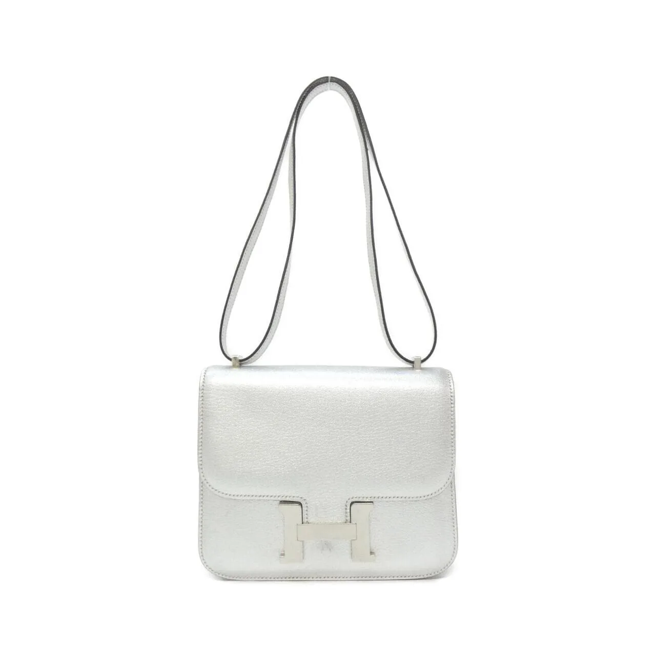 HERMES Constance Shoulder Black