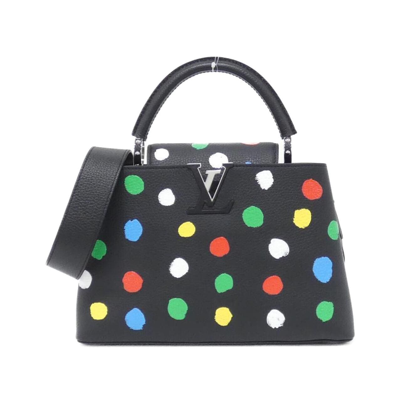 LOUIS VUITTON Capucines M21663 Bag Black