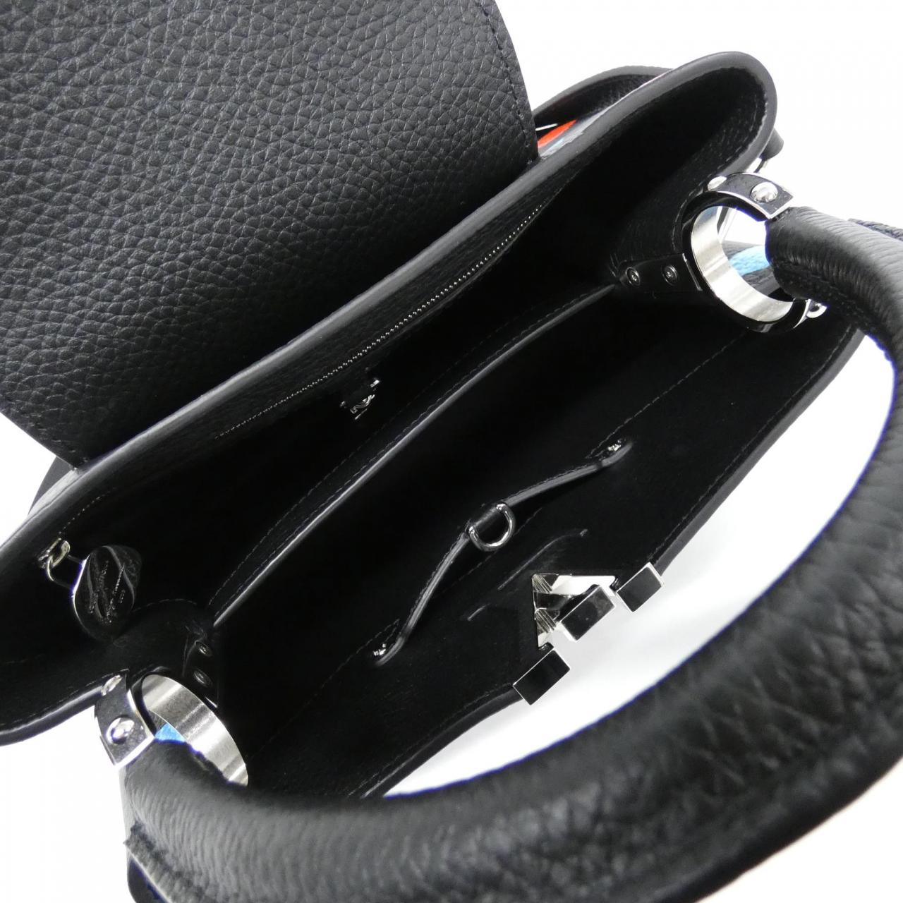 LOUIS VUITTON Capucines M21663 Bag Black Rank A - Thumbnail 6