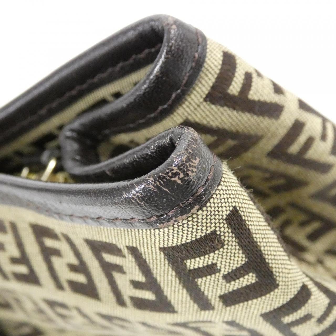 FENDI 8BH238 YNV Bag Canvas Beige Canvas Rank A - Thumbnail 4