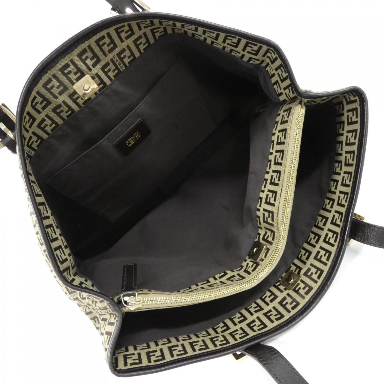 FENDI 8BH238 YNV Bag Canvas Beige Canvas Rank A - Thumbnail 7