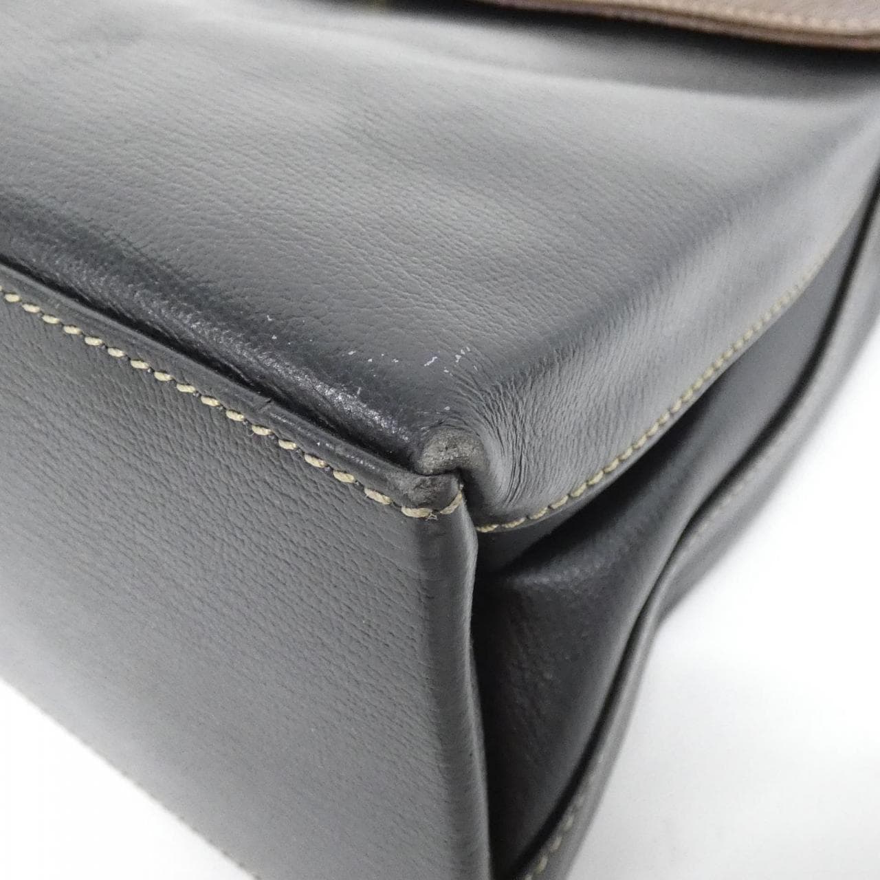 LOEWE 13 76 80 Bag Leather Black Leather - Thumbnail 3