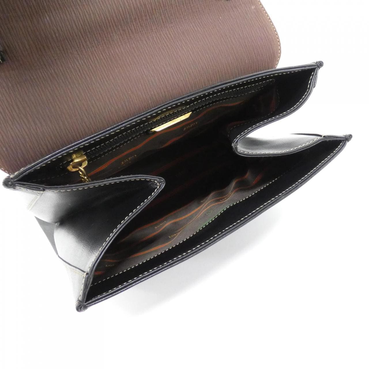 LOEWE 13 76 80 Bag Leather Black Leather - Thumbnail 9