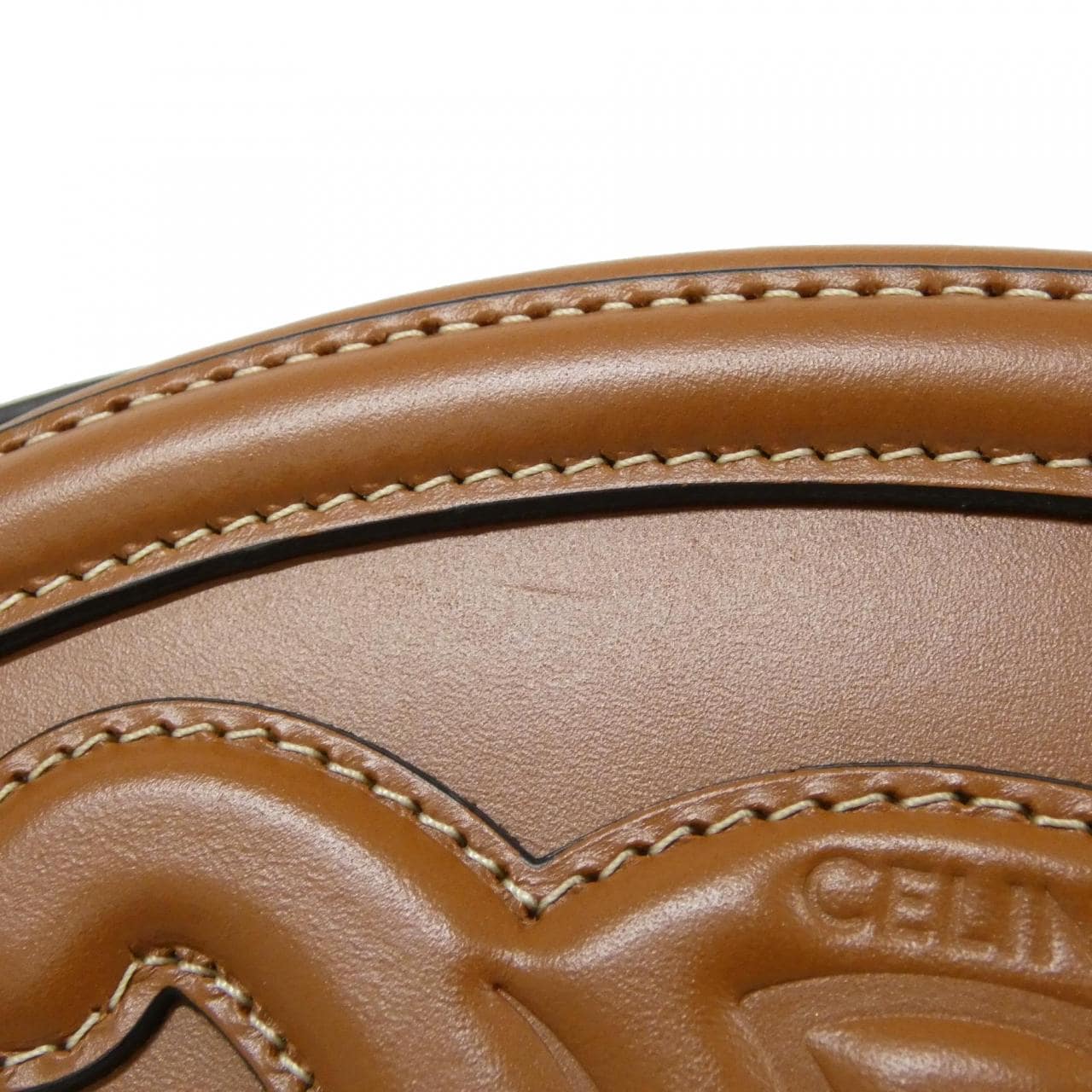 CELINE 198603DXC Shoulder Bag 黑色 中古品A - 縮圖 4