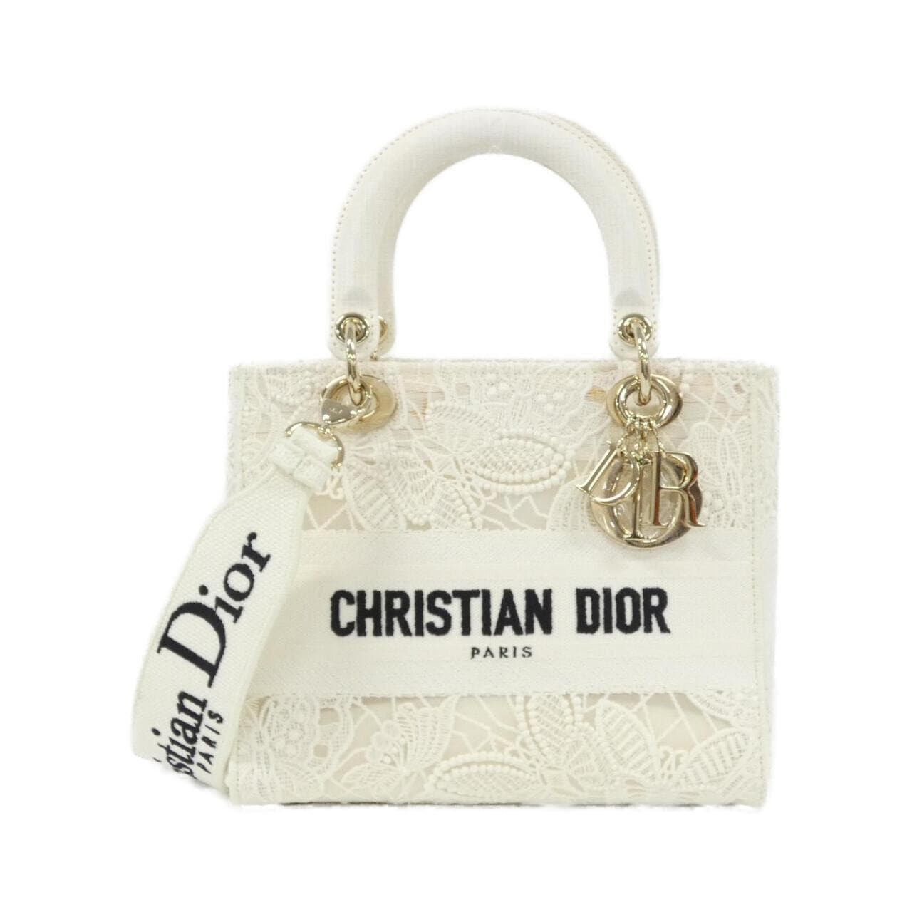 DIOR Lady Dior M0565OESQ Bag Canvas