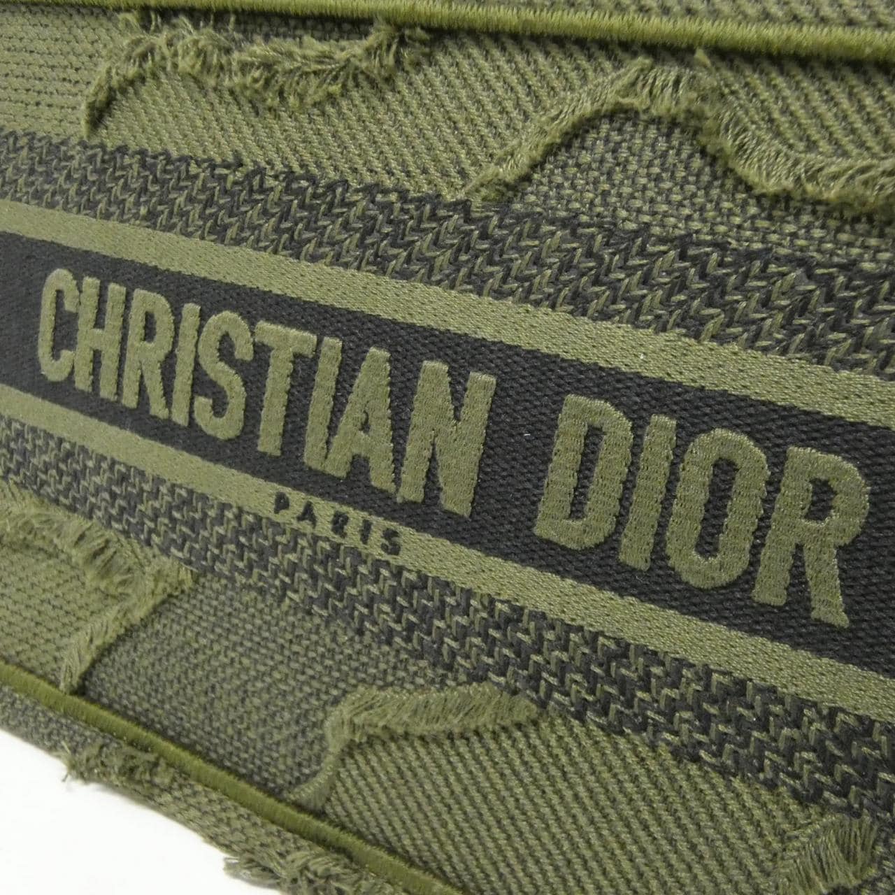 DIOR Book Tote M1271ZWAH Tote Canvas Black Canvas - Thumbnail 4