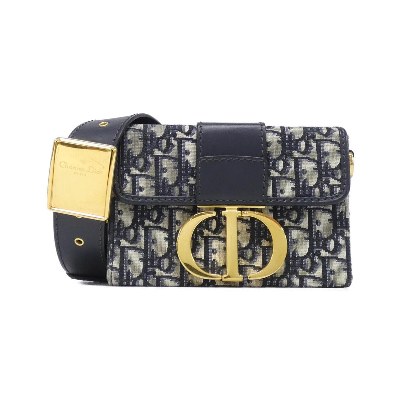 DIOR 30 Montaigne M9204UTZQ Shoulder Bag Canvas