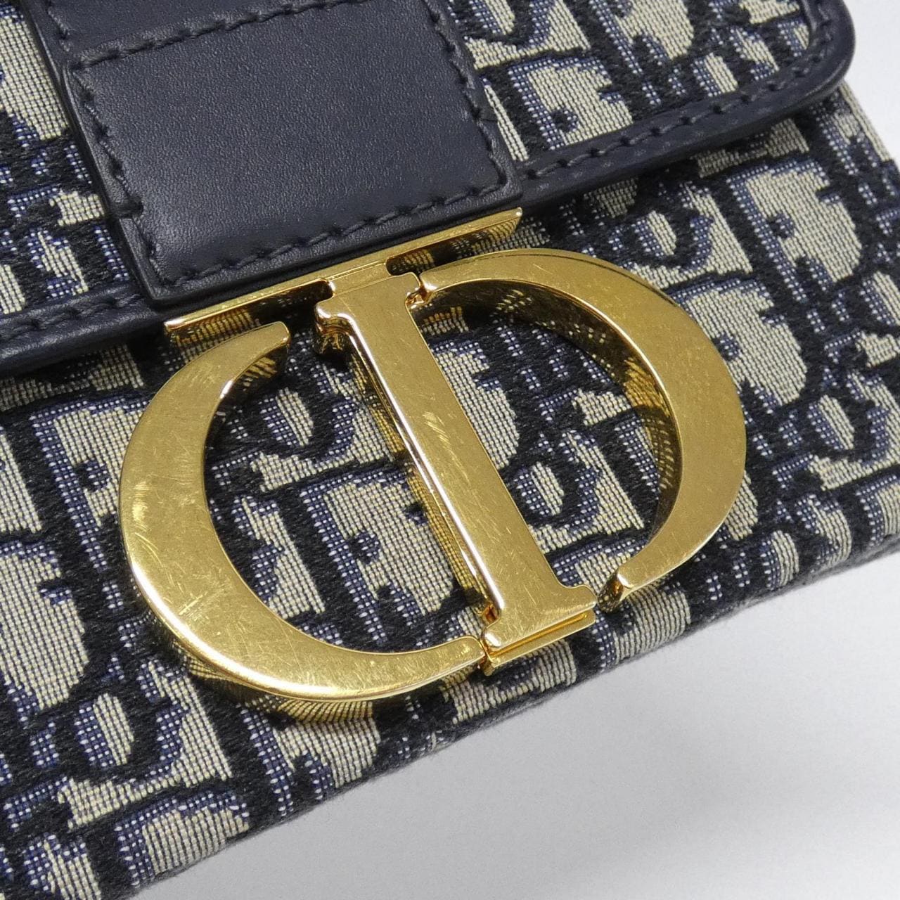 DIOR 30 Montaigne M9204UTZQ Shoulder Bag Canvas Black Canvas - Thumbnail 5