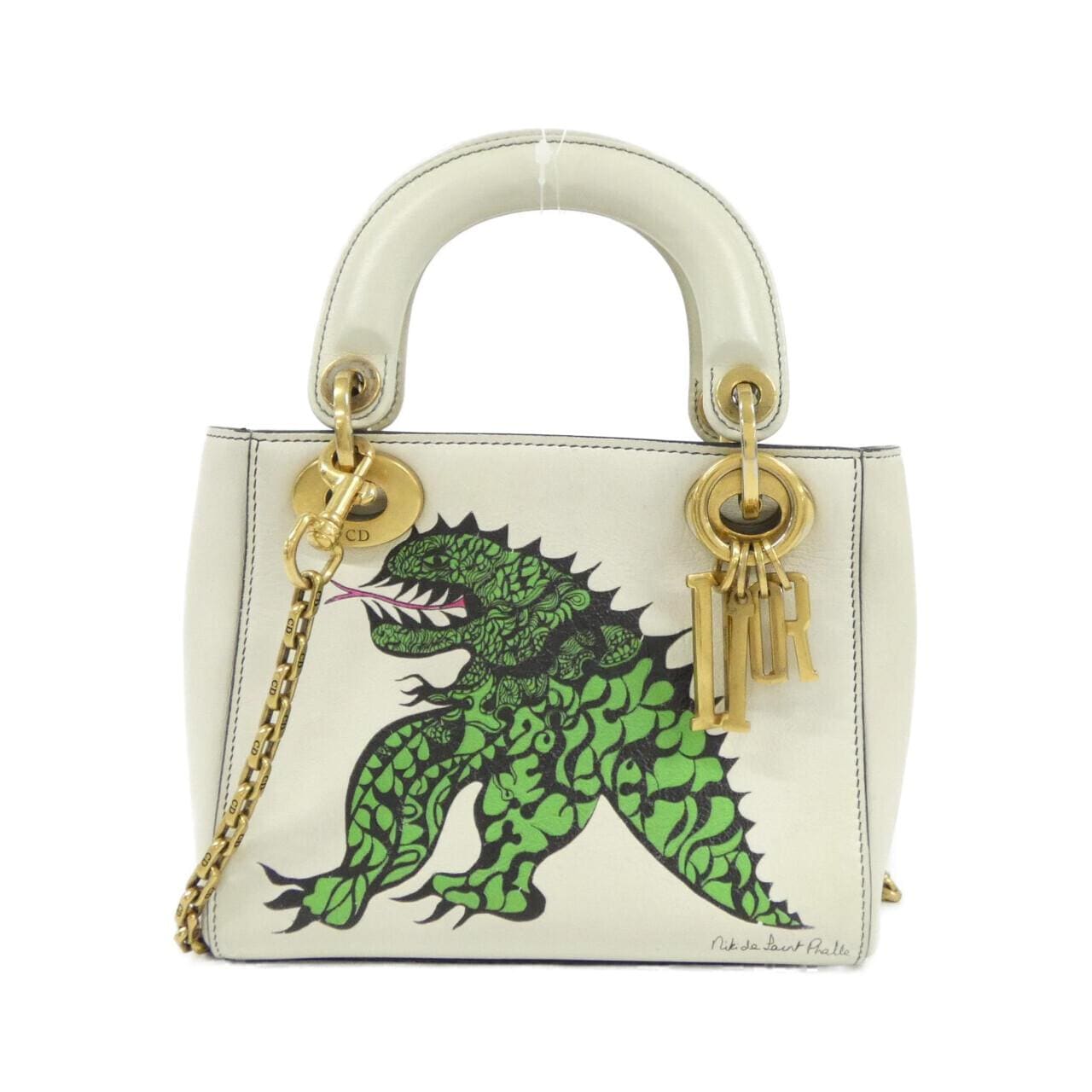 DIOR Lady Dior Bag Leather