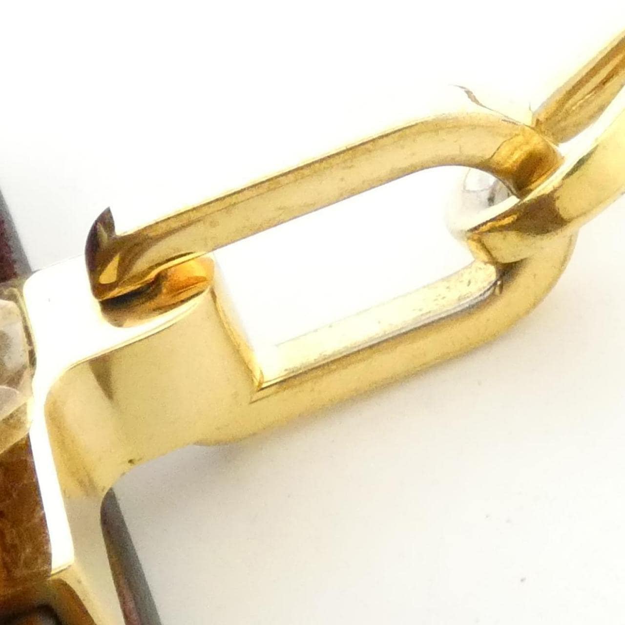 LOUIS VUITTON Dauphine M57172 Shoulder Bag 酒紅色 中古品A - 縮圖 6