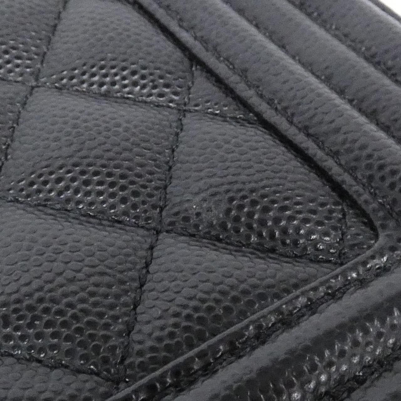 CHANEL Boy Chanel 92193 Shoulder Bag Caviar Leather Black Caviar Leather Rank A - Thumbnail 4