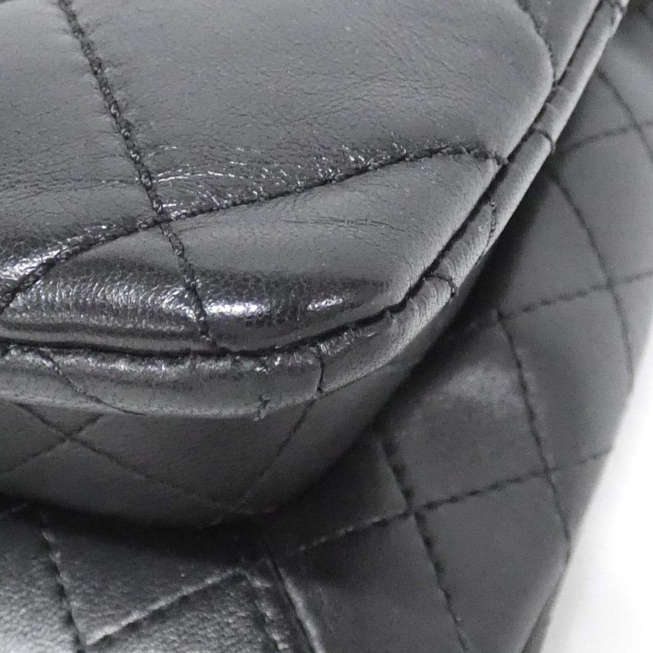 CHANEL Chanel 22 AS3386 Shoulder Lambskin Black Lambskin - Thumbnail 3