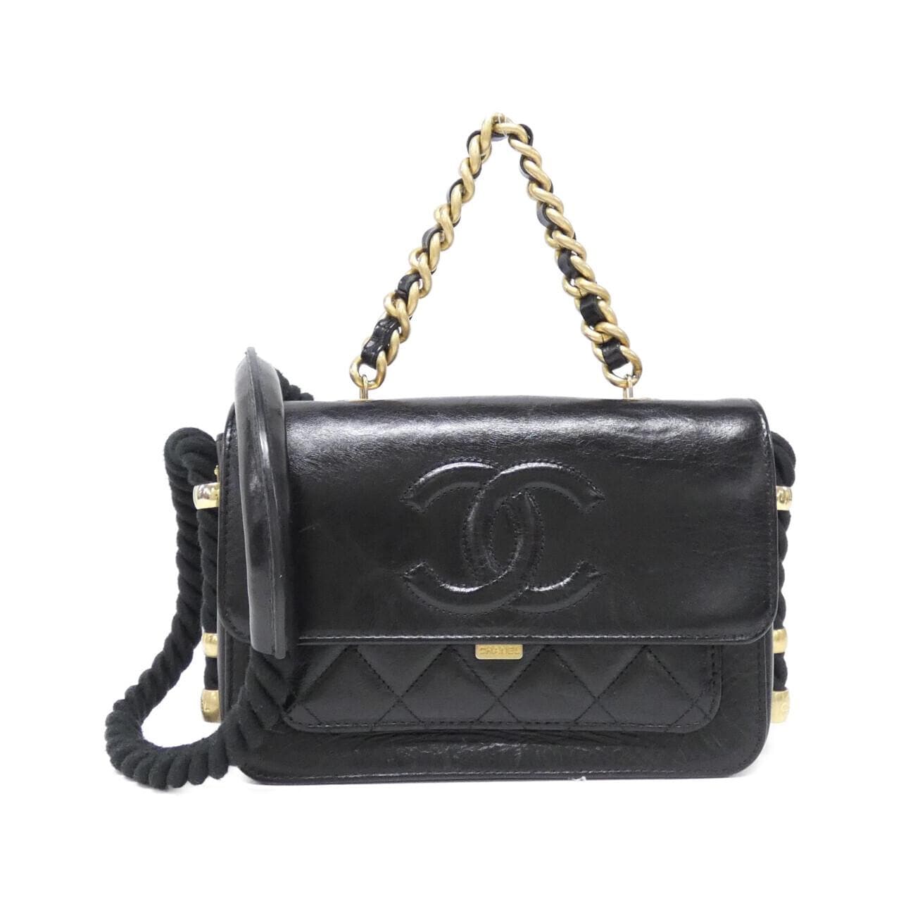 CHANEL AS0074 Handbag Leather