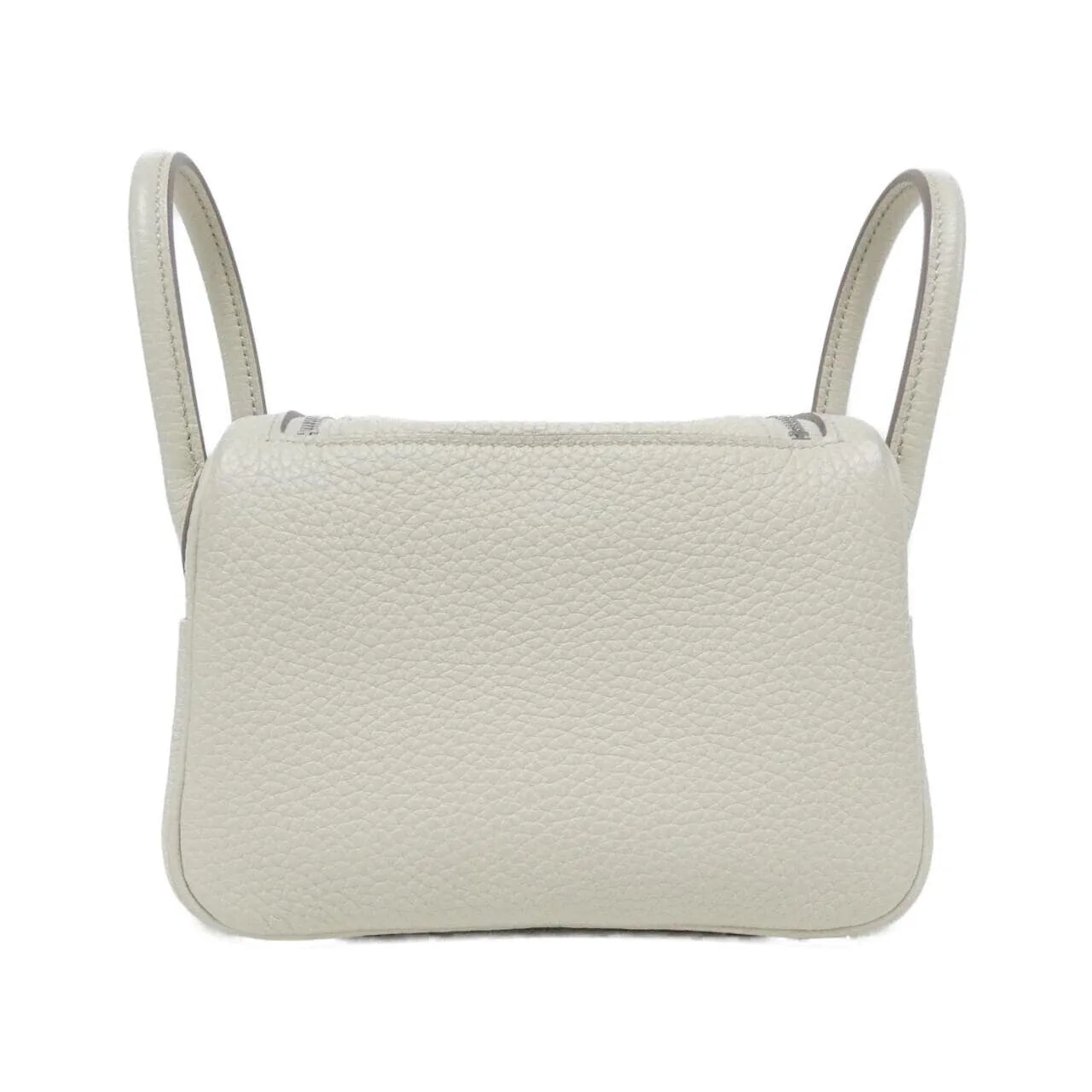 HERMES Lindy 079086CC Shoulder Clemence Black Clemence Leather Rank A - Thumbnail 2