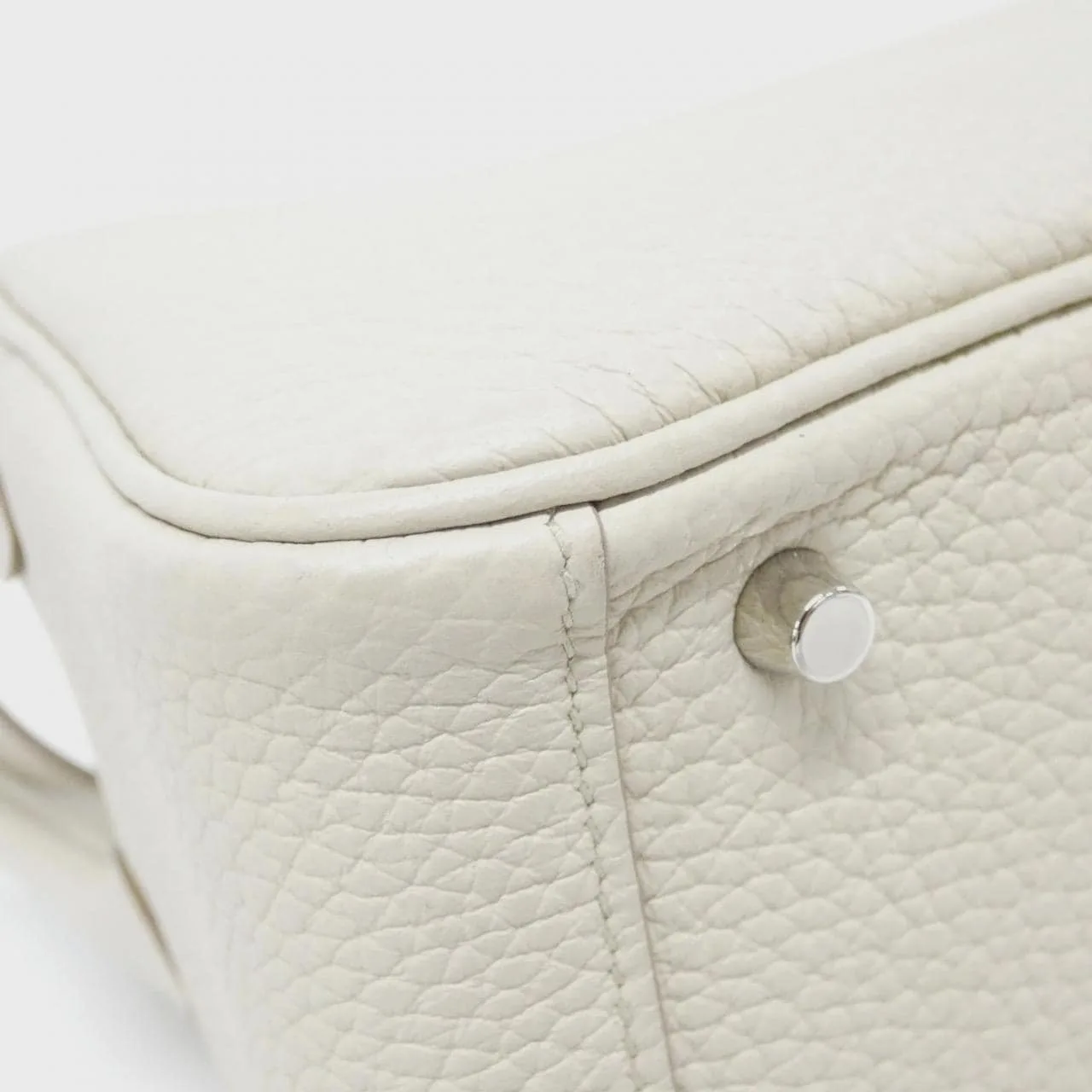 HERMES Lindy 079086CC Shoulder Clemence Black Clemence Leather Rank A - Thumbnail 3