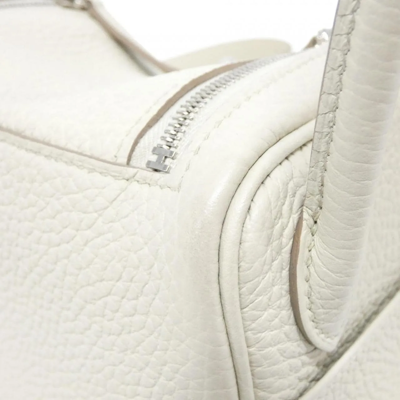 HERMES Lindy 079086CC Shoulder Clemence Black Clemence Leather Rank A - Thumbnail 4