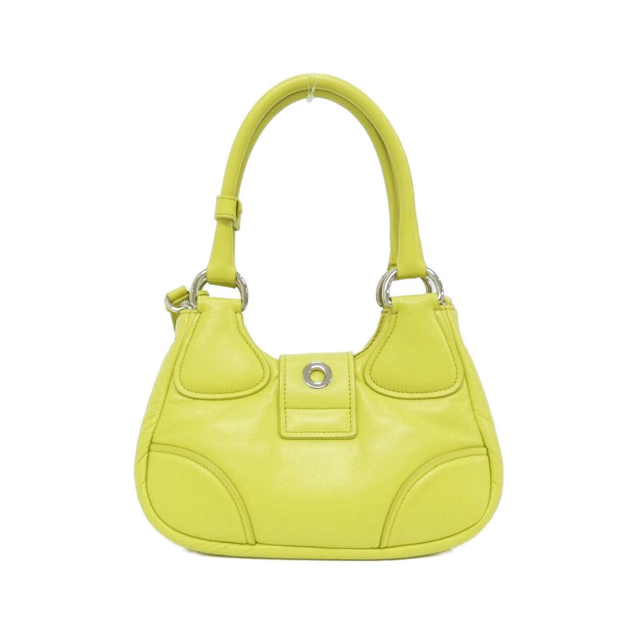 PRADA 1BA381 Bag 黃色 中古品A - 縮圖 2