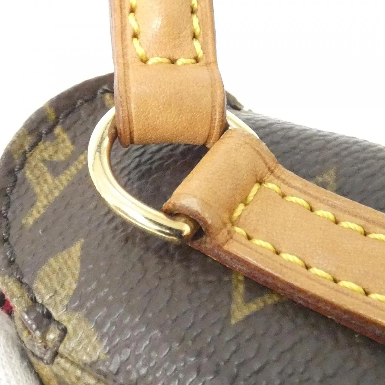 LOUIS VUITTON M51900 Handbag Monogram 黑色 Monogram 中古品B - 縮圖 6