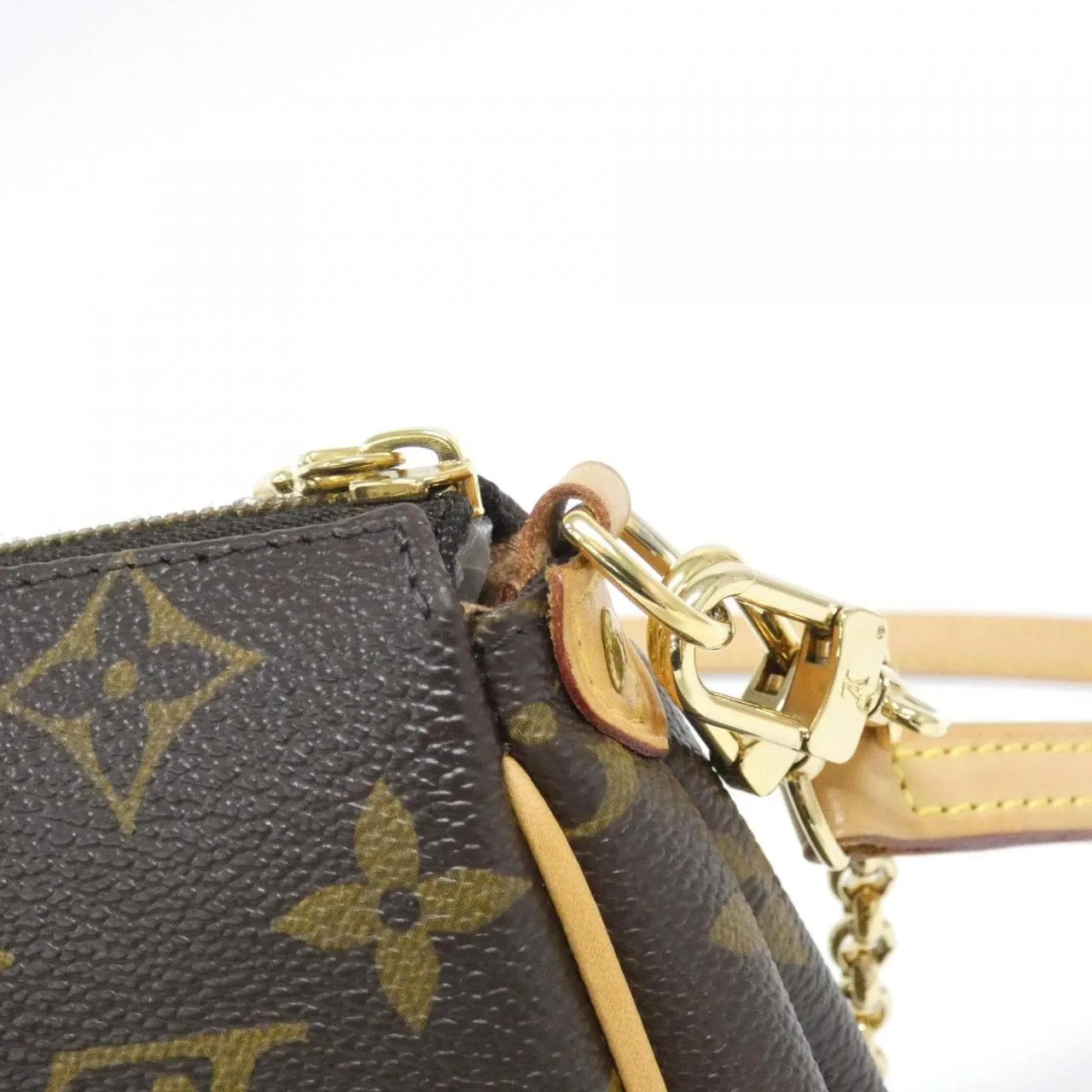 LOUIS VUITTON M95567 Shoulder Monogram 黑色 Monogram 中古品A - 縮圖 4