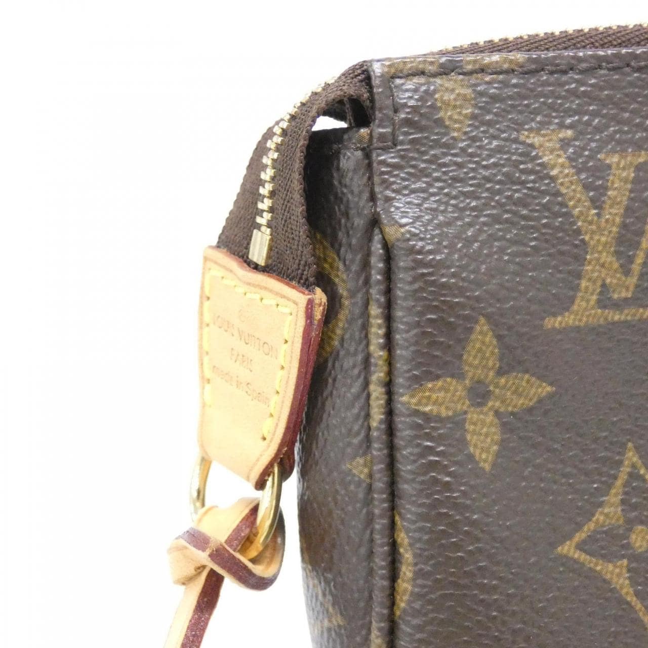 LOUIS VUITTON Pochette M40712 Pochette Monogram Black Monogram - Thumbnail 3