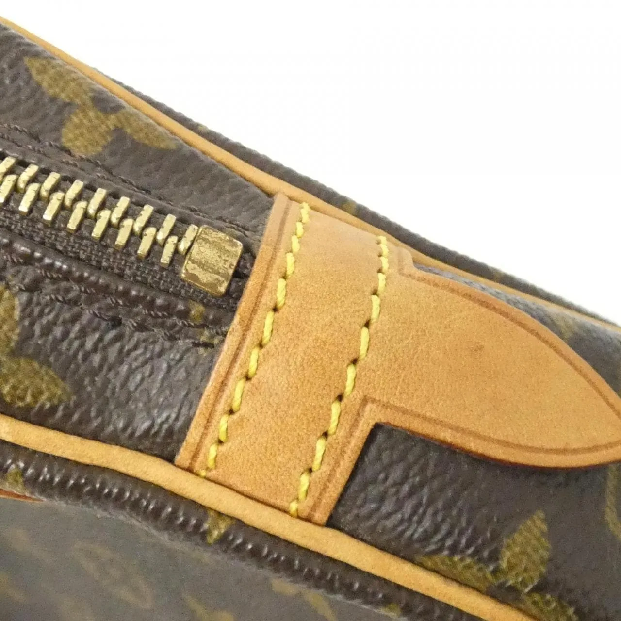 LOUIS VUITTON M51828 Shoulder Monogram 黑色 Monogram 中古品B - 縮圖 4