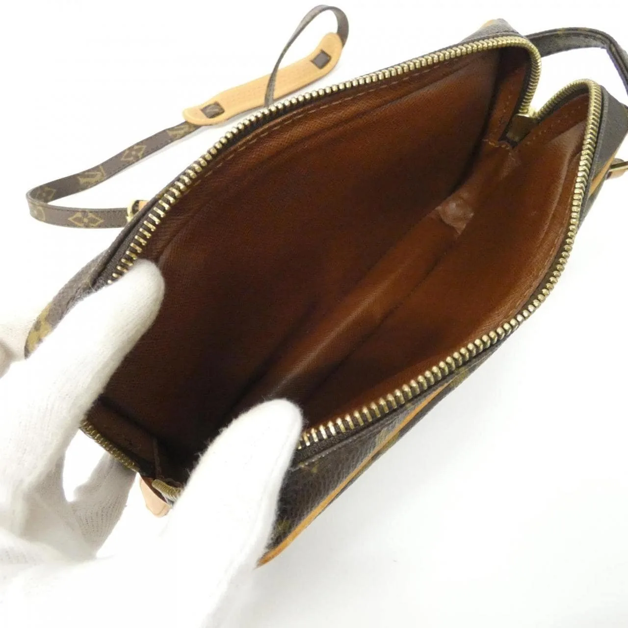 LOUIS VUITTON M51828 Shoulder Monogram 黑色 Monogram 中古品B - 縮圖 9