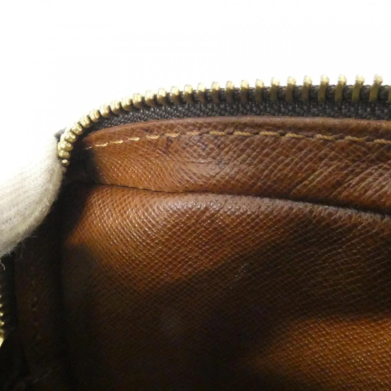 LOUIS VUITTON M51828 Shoulder Monogram 黑色 Monogram 中古品B - 縮圖 10