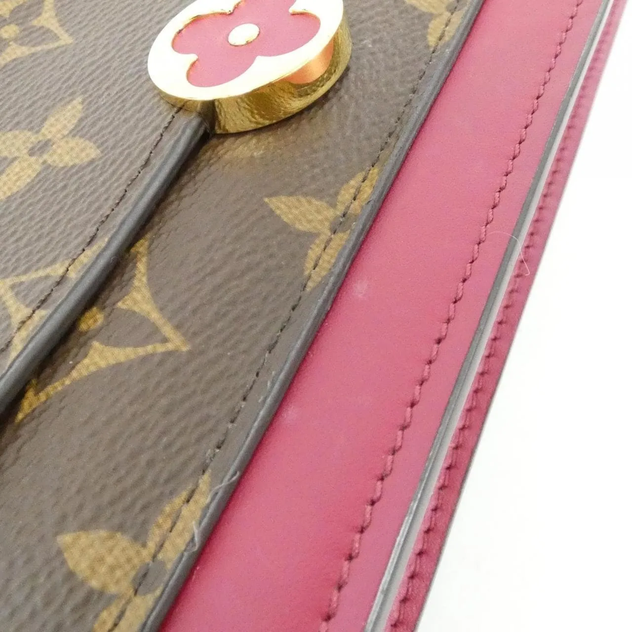 LOUIS VUITTON M69578 Wallet Monogram 黑色 Monogram 中古品A - 縮圖 4