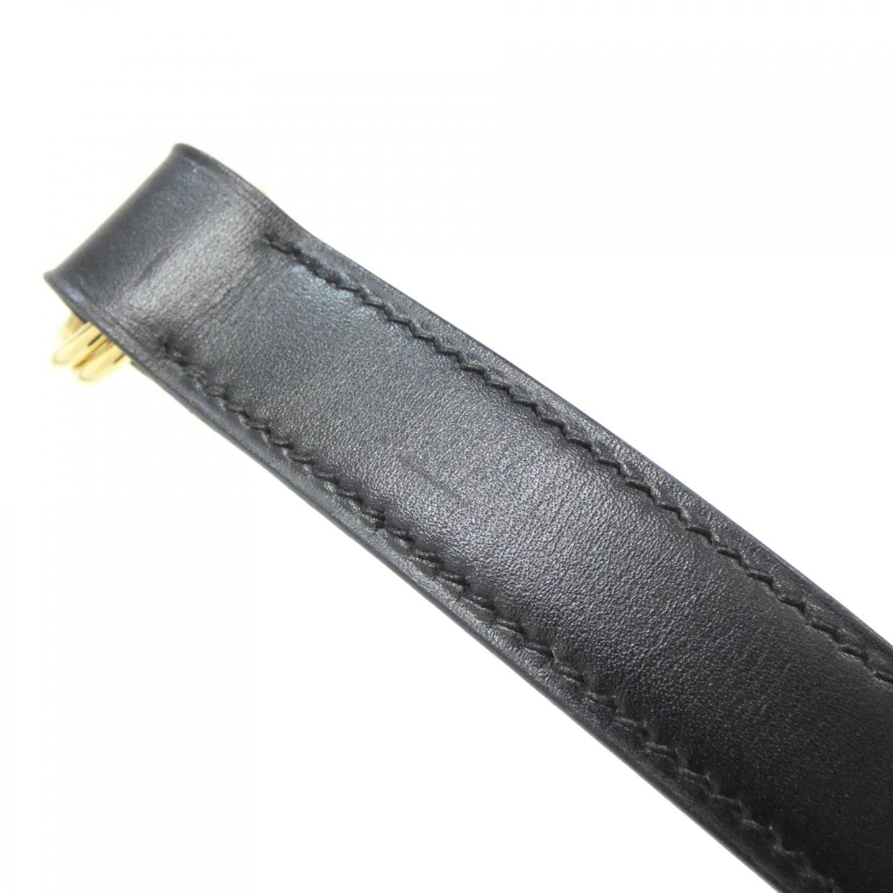 HERMES HERMÈS Belt Bag Box Calf 黑色 Box 皮 中古品A - 縮圖 8