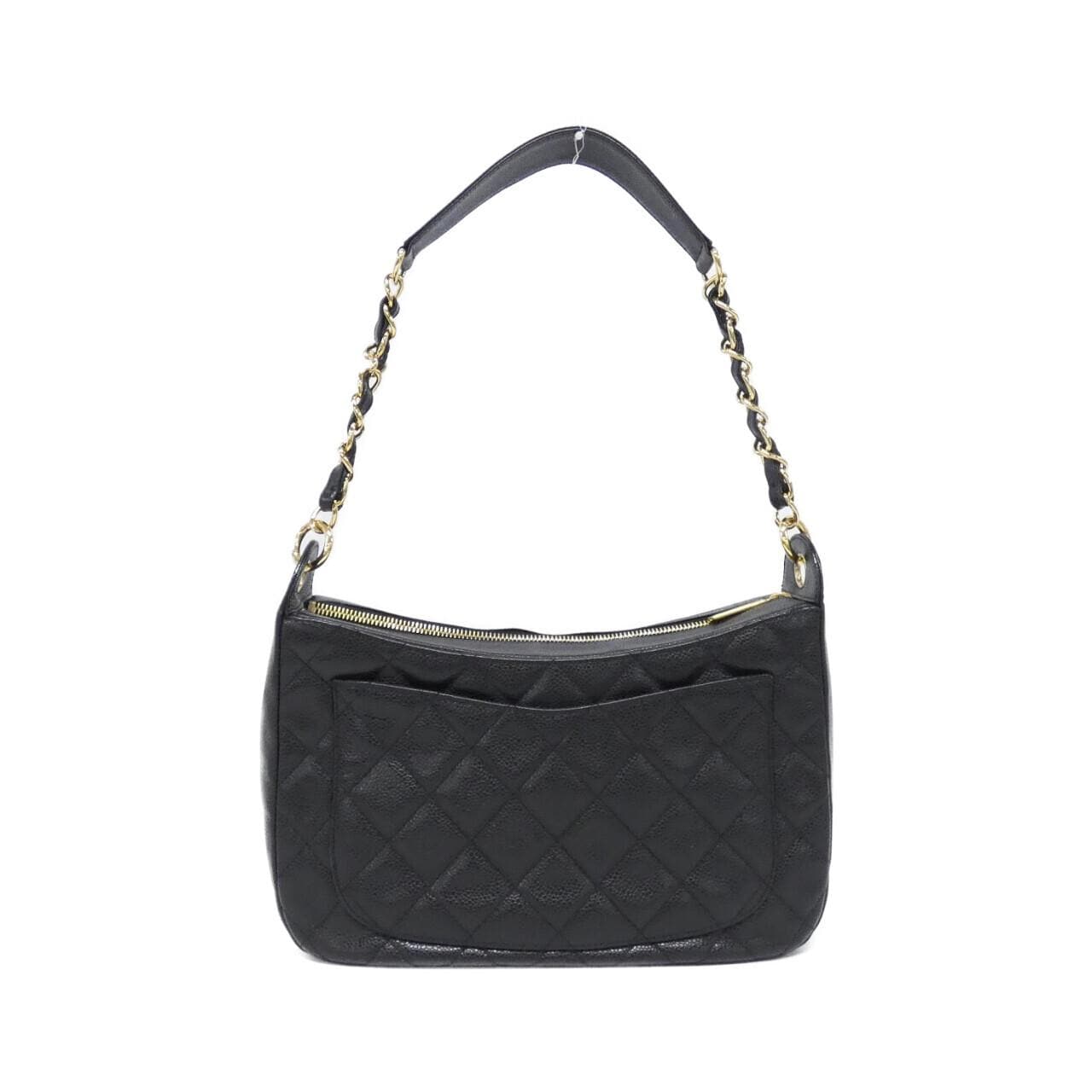 CHANEL Matelasse 20993 Shoulder Bag Grained Calfskin Black Grained Calfskin - Thumbnail 2