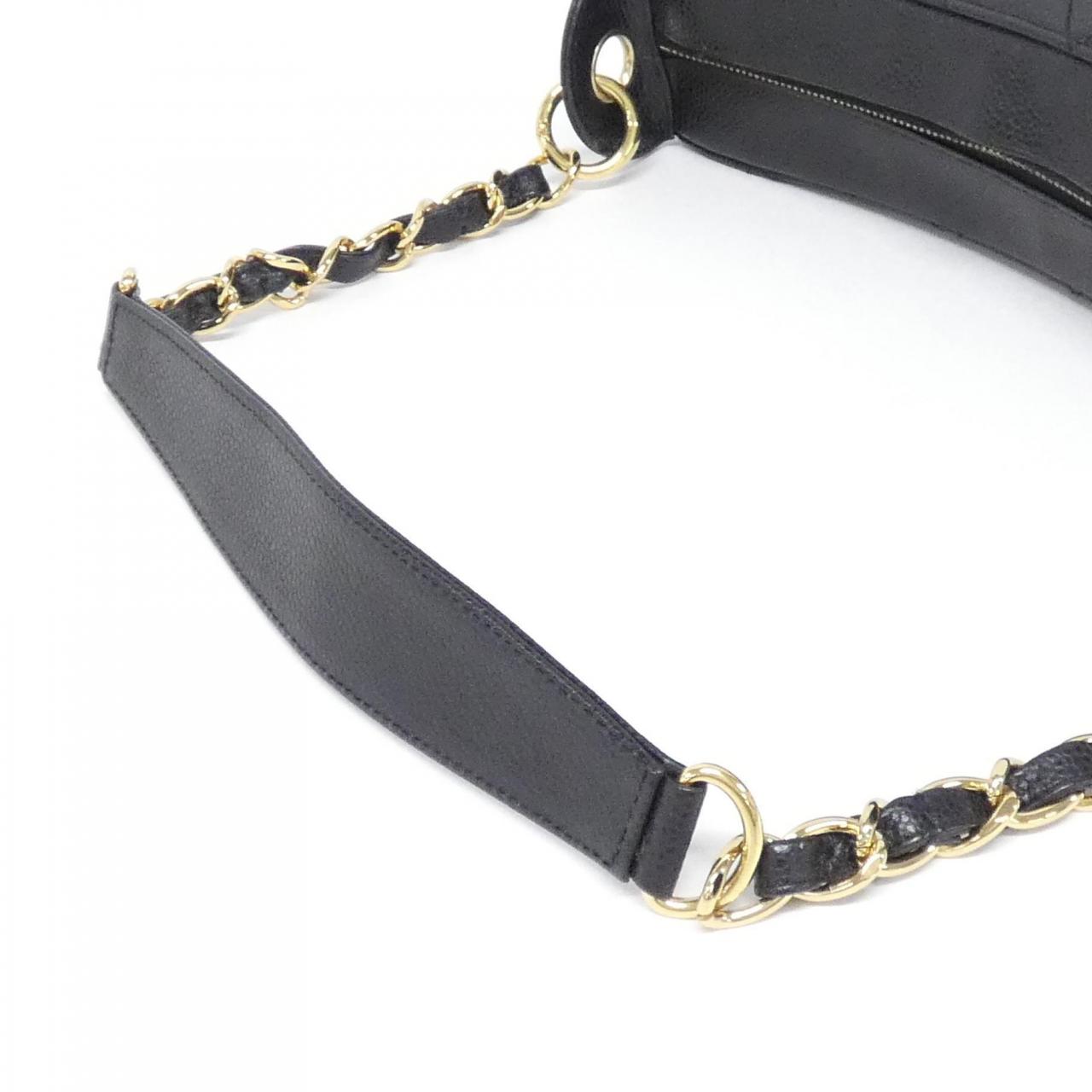 CHANEL Matelasse 20993 Shoulder Bag Grained Calfskin Black Grained Calfskin - Thumbnail 5