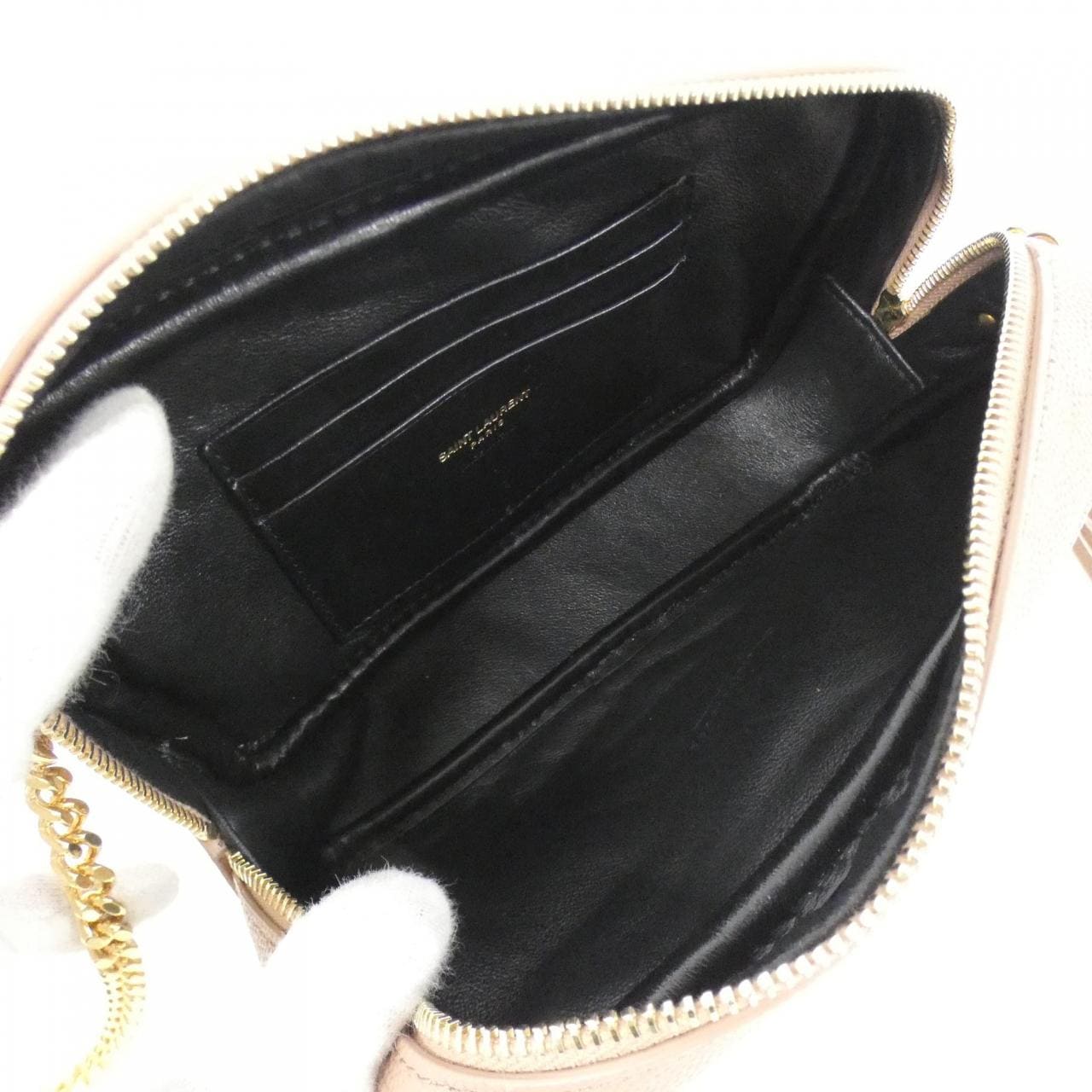 SAINT LAURENT 612579 1GF01 Shoulder Bag 黑色 中古品A - 縮圖 6