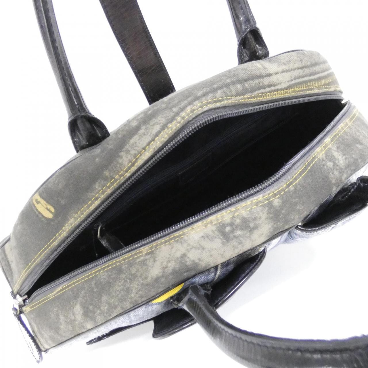 DIOR Bag Denim 黑色 牛仔布 中古品B - 縮圖 7