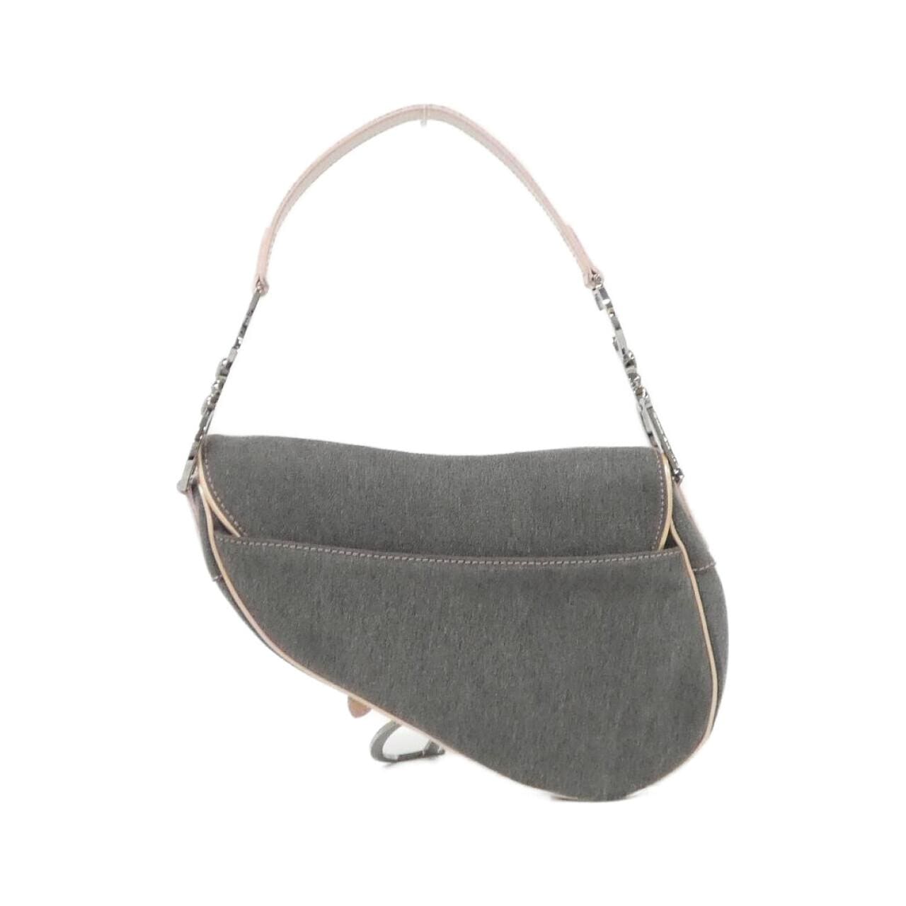 DIOR Saddle JEP44001 Shoulder Bag Denim 粉色 牛仔布 中古品B - 縮圖 2