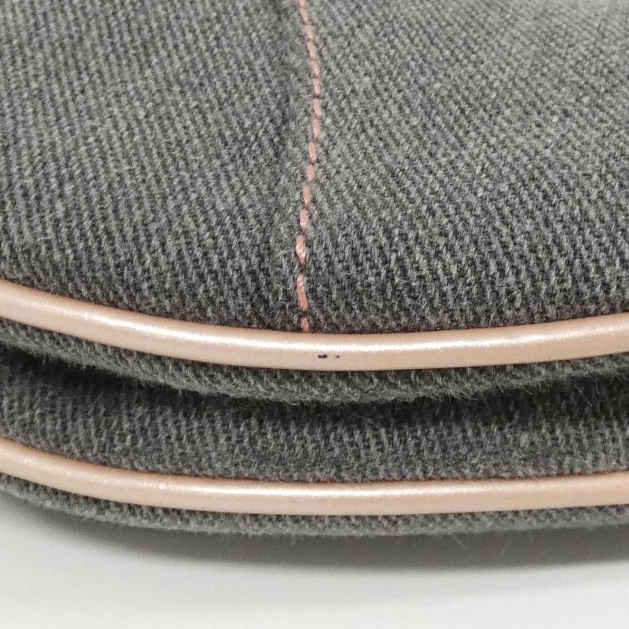 DIOR Saddle JEP44001 Shoulder Bag Denim 粉色 牛仔布 中古品B - 縮圖 3